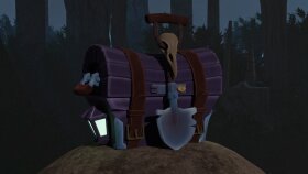 Stylized Chest / Game Ready / Low Poly / PBR / 3D Model