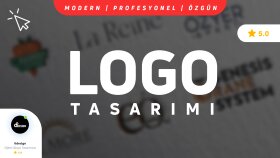 modern akılda kalıcı ve profesyonel logo yapabilirim