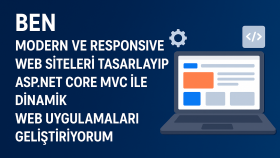  modern ve responsive web siteleri tasarlarım