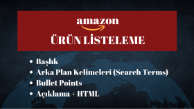 profesyonel bir amazon ürün listelemesi oluşturabilirim