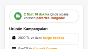 E-Ticaret Sitenize Kampanya Barı Yazabilirim