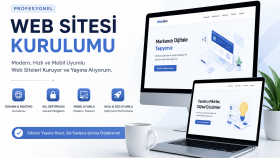 işletmeniz için modern ve mobil uyumlu web sitesi hazırlarım