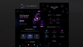 TheX Protocol Web UI/UX Design