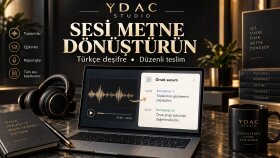 Türkçe Sesi Metine Dönüştürme