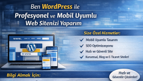 wordpress ile profesyonel web sitenizi yapabilirim