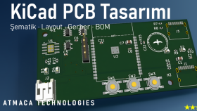 KiCad ile profesyonel PCB tasarımı yapıyorum