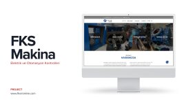 FKS Makine Web Tasarım Çalışmamız