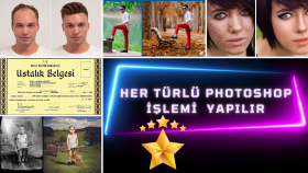 fotoğraf düzenleme ve photoshop yapabilirim