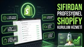 shopify mağazanızı markanıza özel satış odaklı kuruyorum