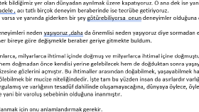 Hayatın Anlamı