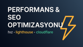 web sitesi hız ve seo optimizasyonu yapıyorum
