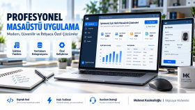 fullstack profesyonel masaüstü uygulaması geliştiririm