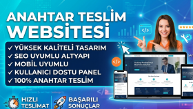 firmanıza özel profesyonel ve modern web sitesi tasarlarım