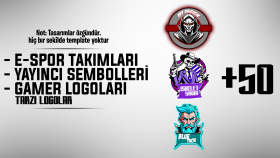 sizin yükselmenizi sağlayacak maskot logolar tasarlarım