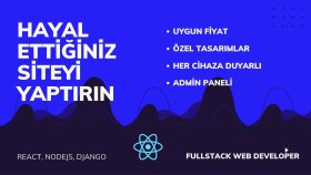 sizler için göz kamaştırıcı websitesi yaparım