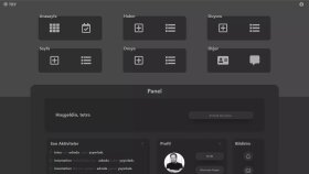 Web siteleri için yönetim paneli