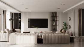 Çağdaş İç Mekan Konsepti ve Gerçekçi 3D Görseller