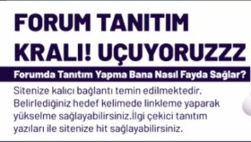 170+ Forum Tanıtım do/ no follow Backlinkler (yüksel seo 🚀 