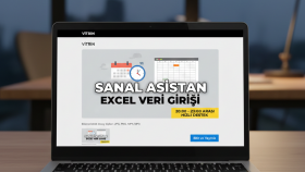 excel tablolarınızı düzenleyebilir ve veri girişi yaparım