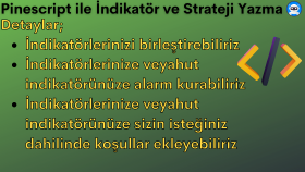 tradingview pinescript ile indikatör ve strateji yazıyorum