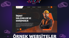 İnşaat ve danışmanlık web sitesi