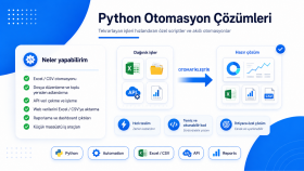 python otomasyon ve özel yazılım çözümleri geliştiririm