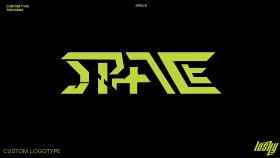 SPACE CUSTOM LOGOTYPE TASARIMI