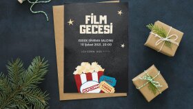 Film Gecesi Davetiyesi