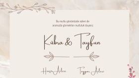 özel günleriniz için davetiye tasarımı yapabilirim