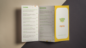 VEGGIE MEAL KONSEPT MENU TASARIMI