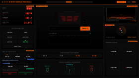 K.I.T.T — interaktif kokpit paneli (HTML/CSS/JS)