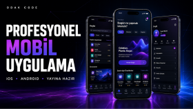 iOS ve Android için mobil uygulama geliştiririm