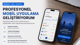 uçtan uca mobil uygulama geliştirebilirim