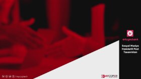 Sosyal Medya Hareketli Post tasarımı