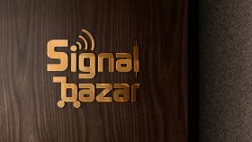 Signal Bazar Logo Çalışması
