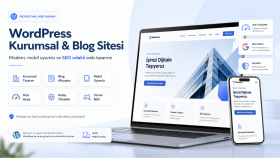 kurumsal ve blog odaklı WordPress siteleri tasarlarım