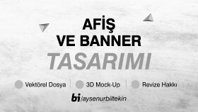 yaratıcı ve farklı fikirler ile afiş tasarlayabilirim