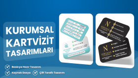 kurumsal ve şık kartvizit tasarımı hizmeti sunuyorum