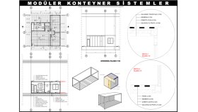 mimari uygulama projesi ve detay çizimi