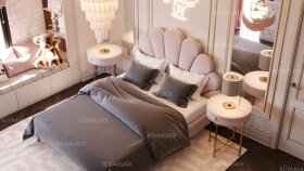 Kız odası tasarım 3d modelleme render