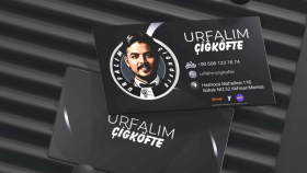 URFALIM ÇİĞKÖFTE KARTVİZİT TASARIMI
