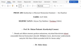 bilimsel ve SEO uyumlu medikal içerikler yazabilirim