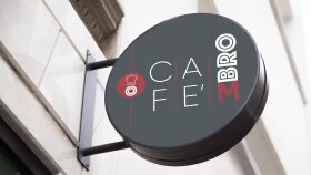 Cafe Brom Logo Tasarımı