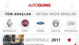 Autogong - Mobil Uygulama