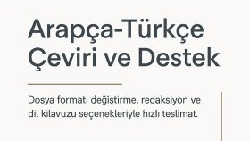 akıcı, doğru ve hızlı İngilizce-Türkçe çeviri yaparım