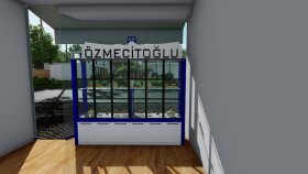 ÖZMECİTOĞLU GÜMÜŞ GALERİSİ İÇİN İSTENEN DOLAP TASARIMIMIZ