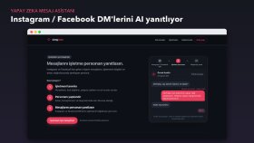 Instagram ve Facebook İçin Yapay Zeka Mesaj Asistanı