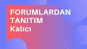 forum tanıtımı