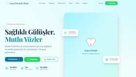 Diş Kliniği Web Sitesi | Randevu Odaklı Tasarım