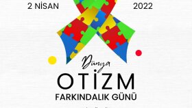 Otizm Haftası - post tasarımı konsept